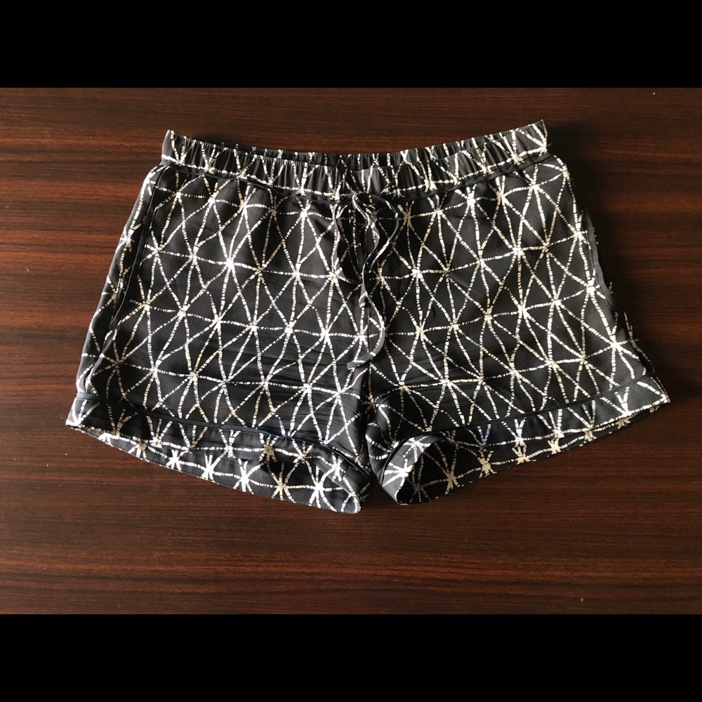 A.L.C black with white design.